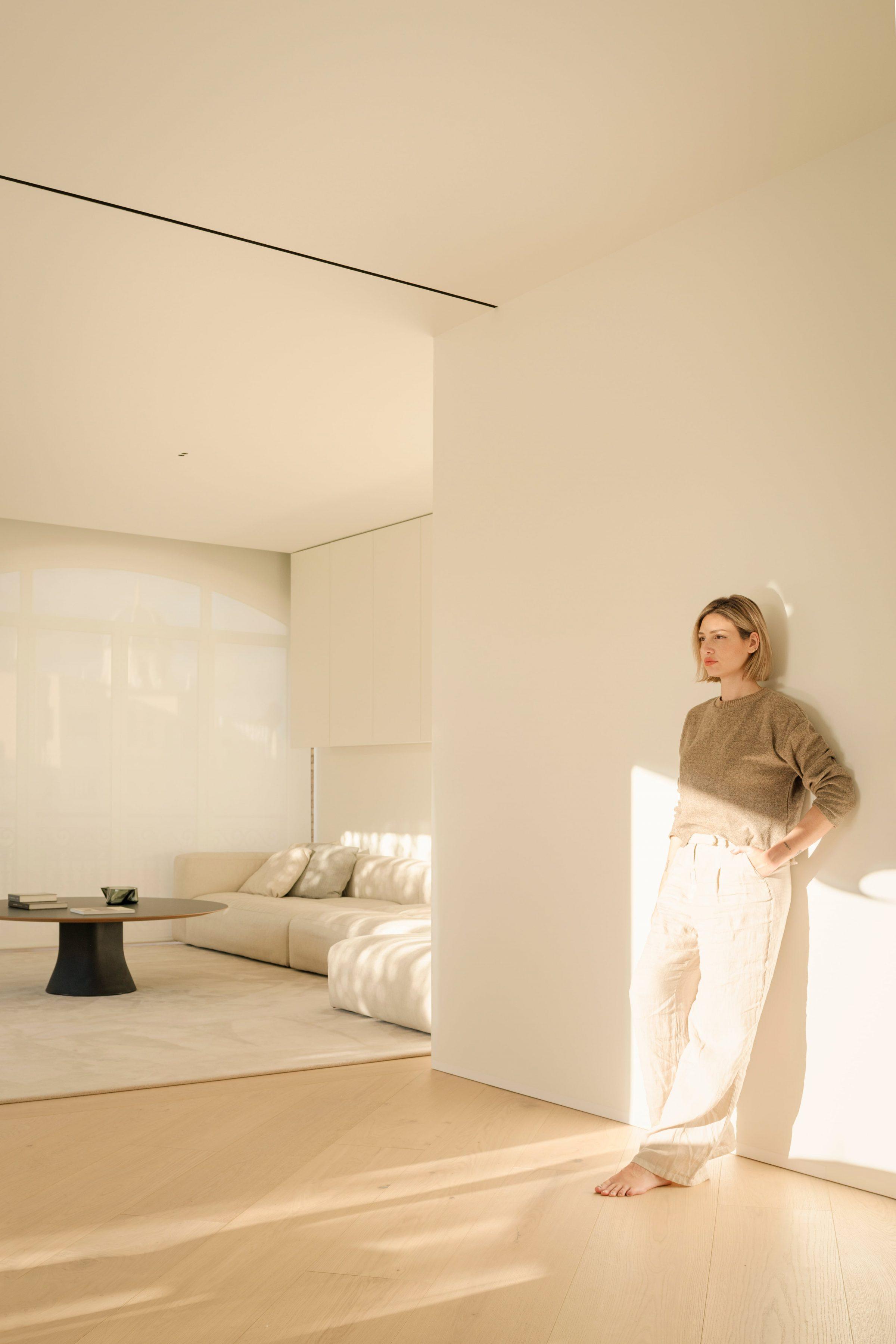 1928 Penthouse — afternoon light across the living room