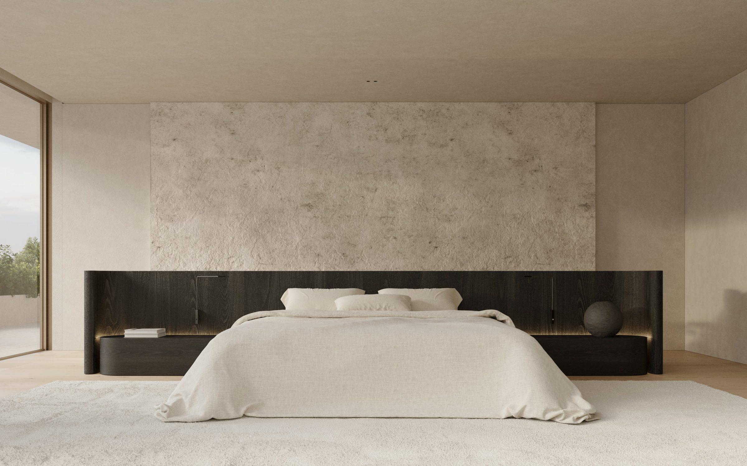 Calma House — interior, master suite