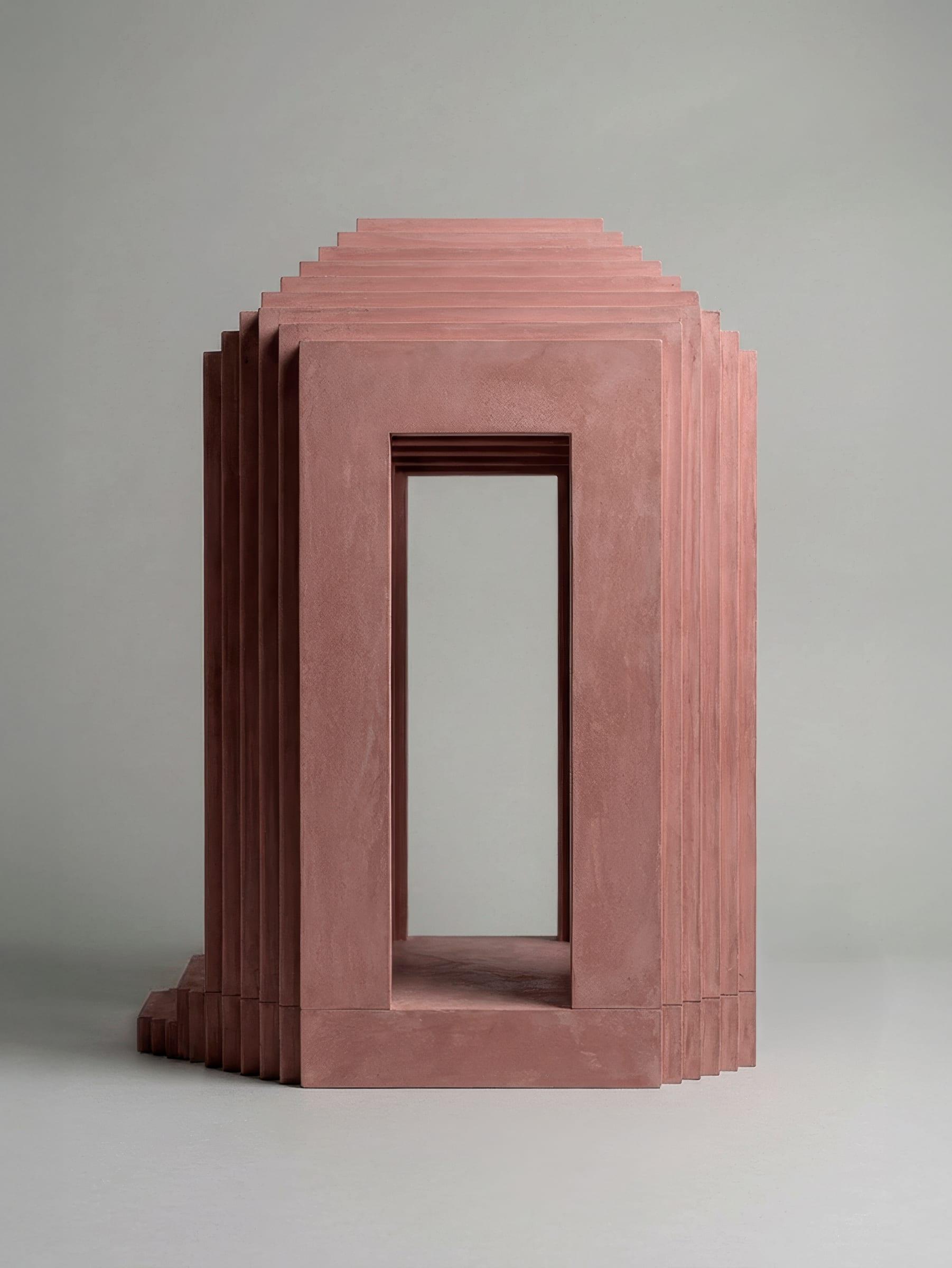 Jingshan Pagoda — model, the stepped silhouette