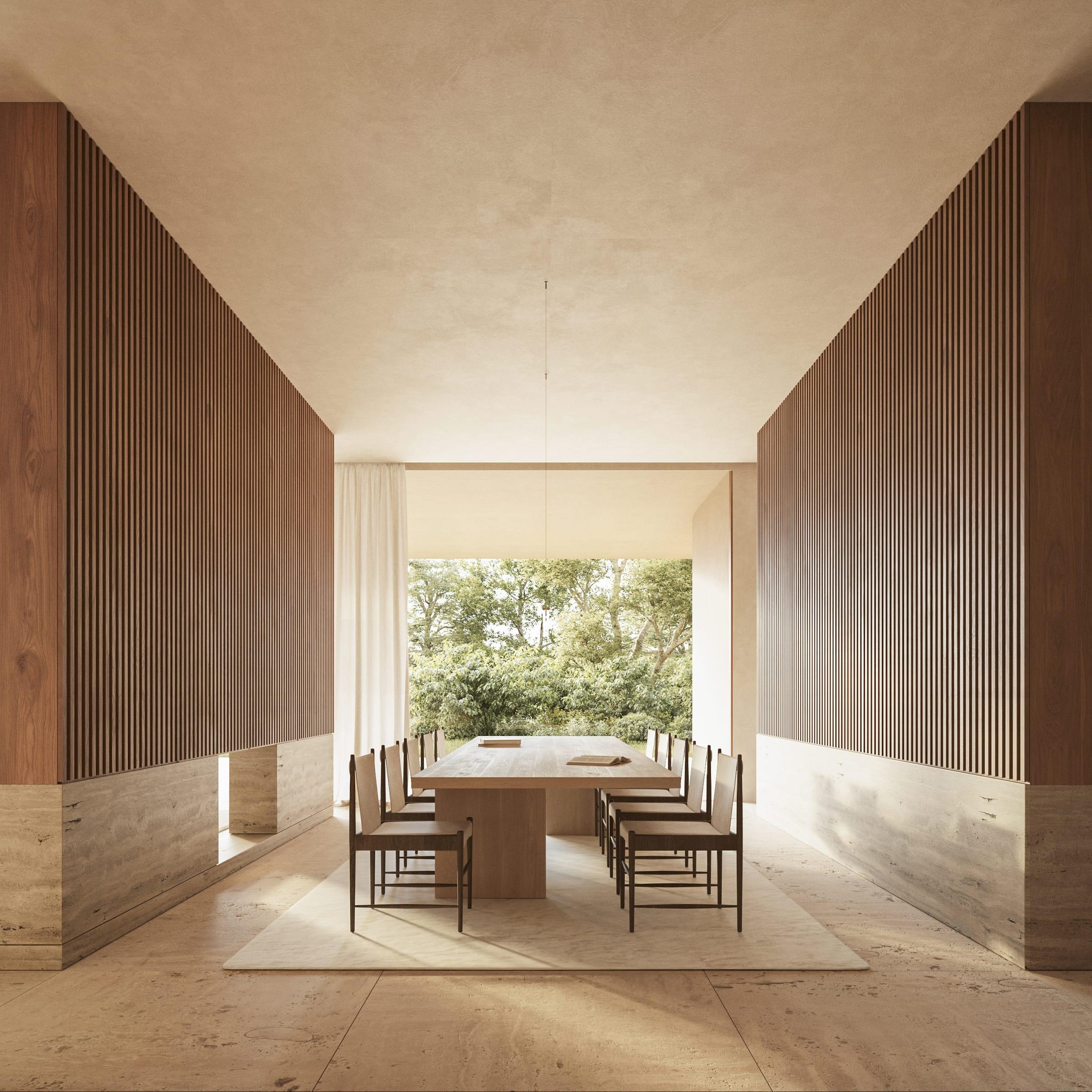 Moraleja CH40 House — dining room