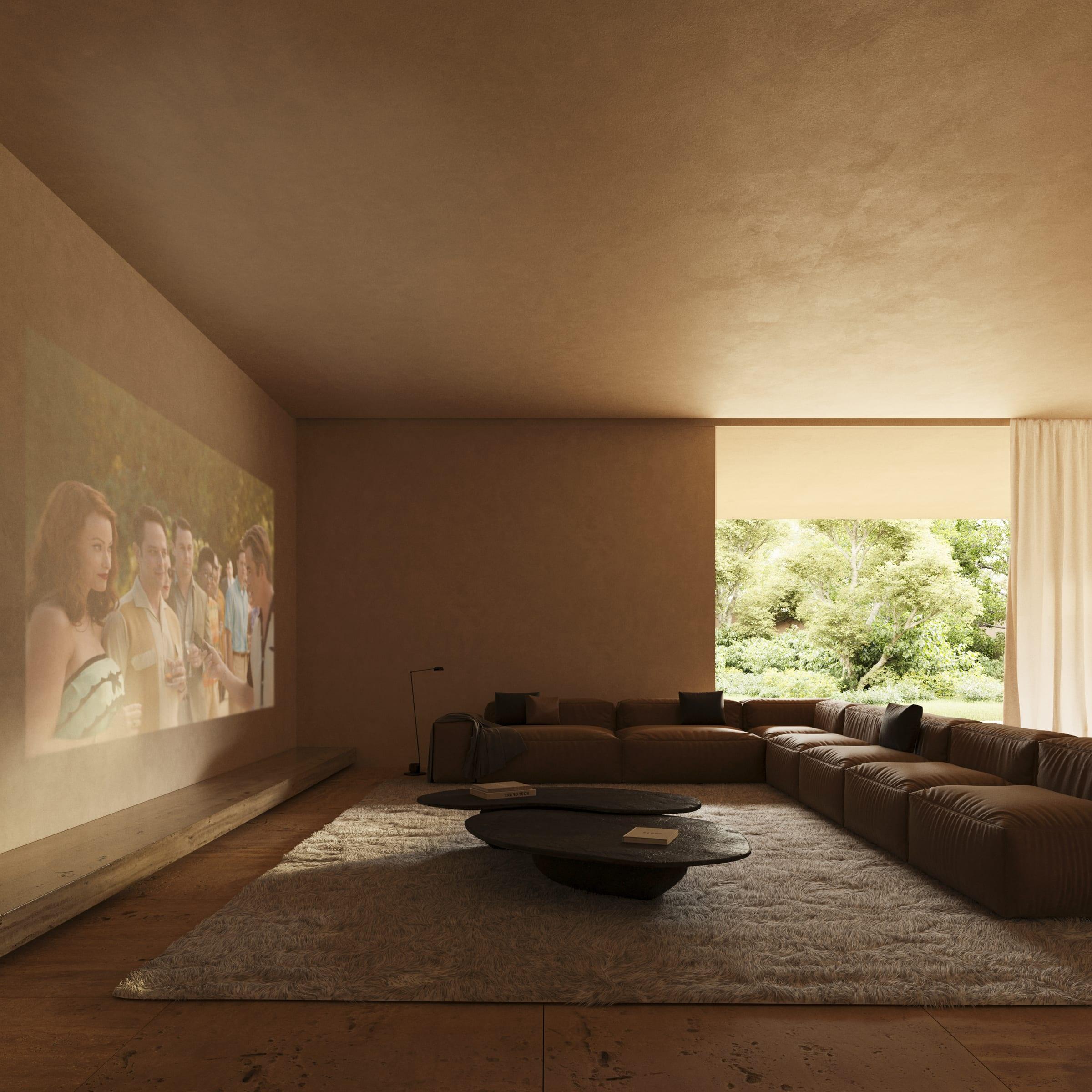 Moraleja CH40 House — cinema room