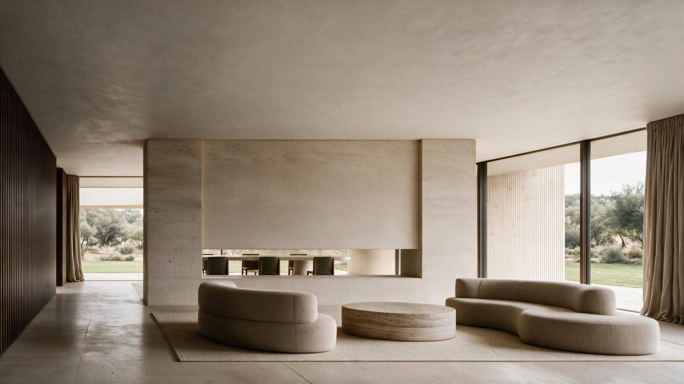 Moraleja CN6 House, the family living room, La Moraleja, Madrid